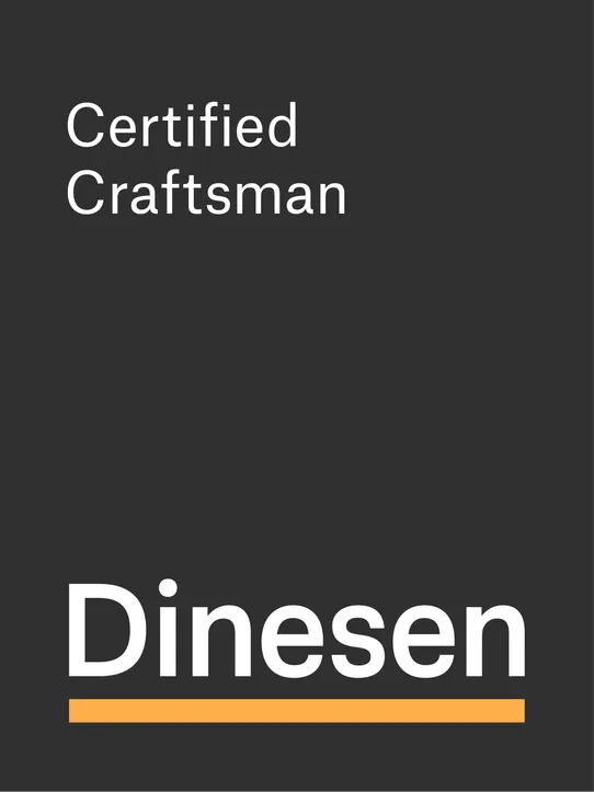 Logo: Dinesen Certified Craftsman