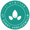 Mærket Vi støtter et sundt arbejdsmiljø
